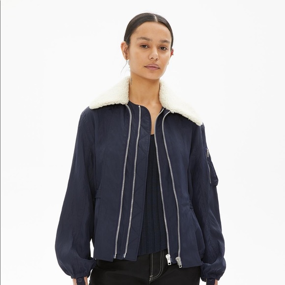 HELMUT LANG $1035 BOMBER - Picture 2 of 3